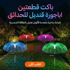 باكت قطعتبن اباجورة قنديل للحدائق