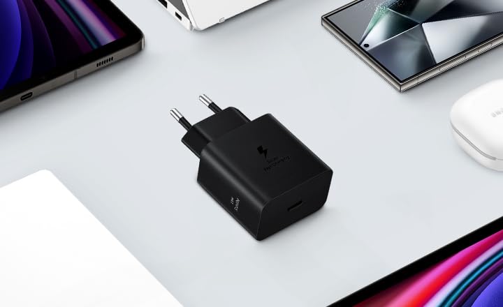 شاحن سامسونج أصلي 45W USB-C — شحن فائق السرعة - الصورة 4