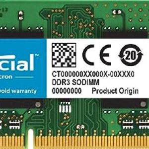 ذاكرة RAM كروشال CT102464BF160B 8GB DDR3 1600MHz CL11 SODIMM منخفضة الجهد للا…
